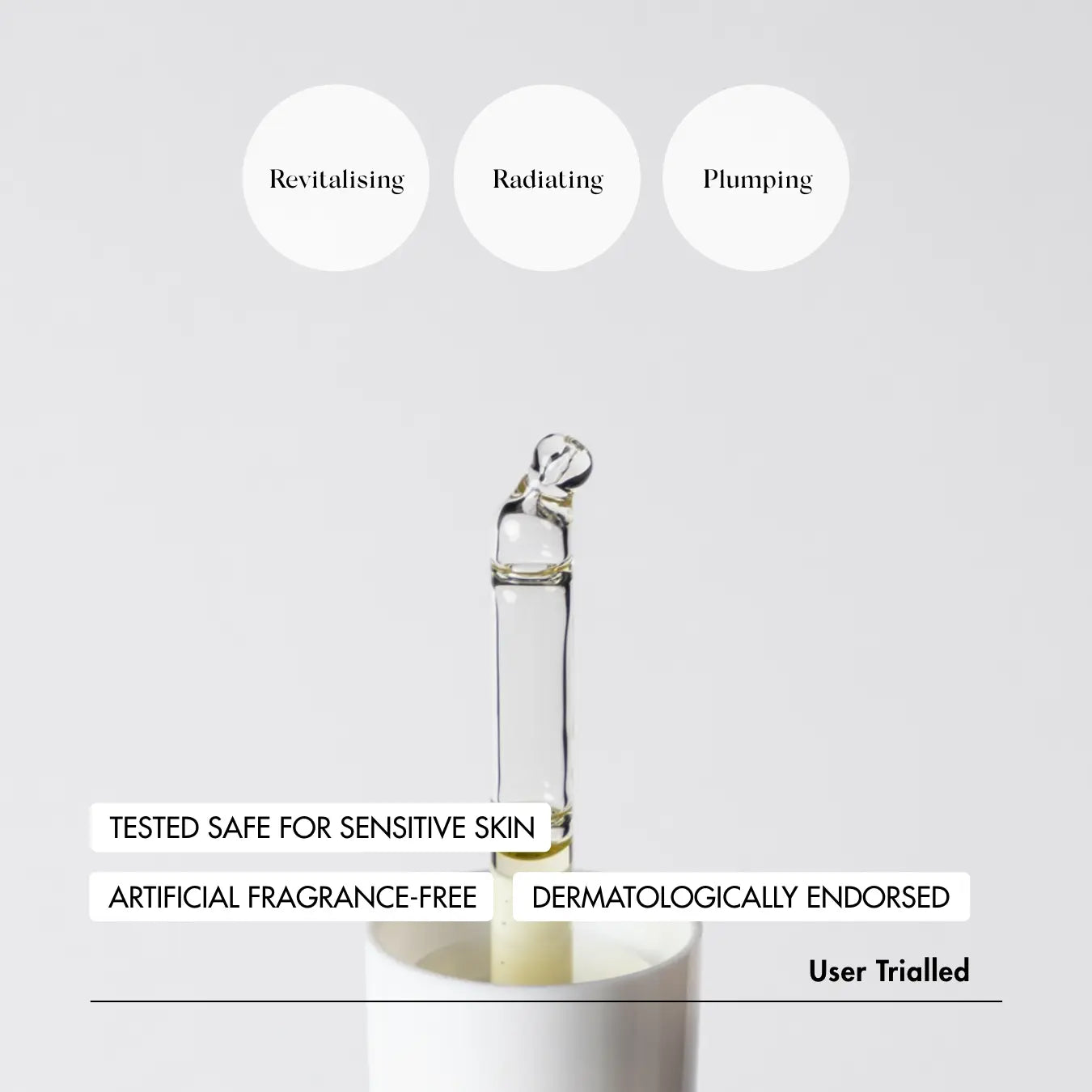 GLOWDROPS Bouncy Skin Face Concentrate benefits