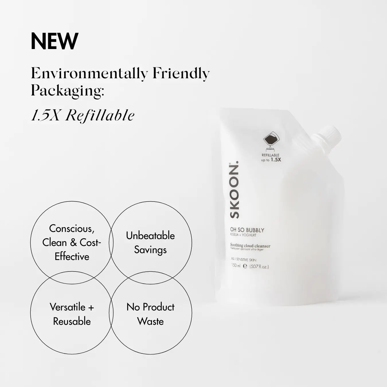 OH SO BUBBLY new environmentally friendly packaging