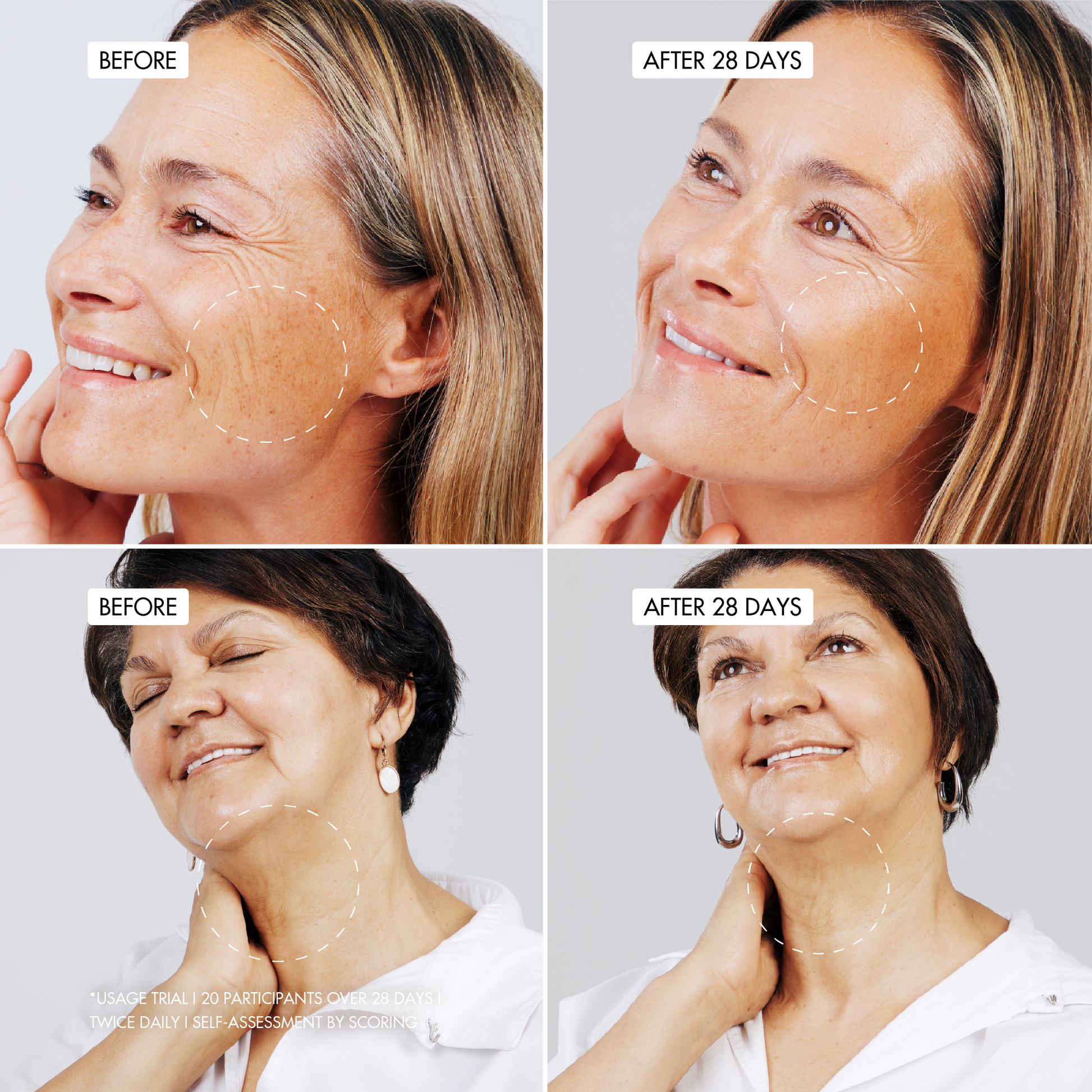 ROSEGOLD Deep Tissue Face Concentrate user trials