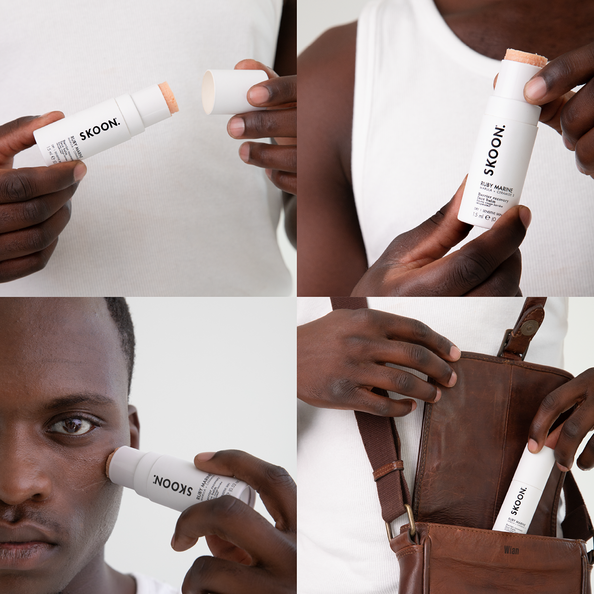 RUBY MARINE Barrier Recovery Face Balm STICK lifestyle image