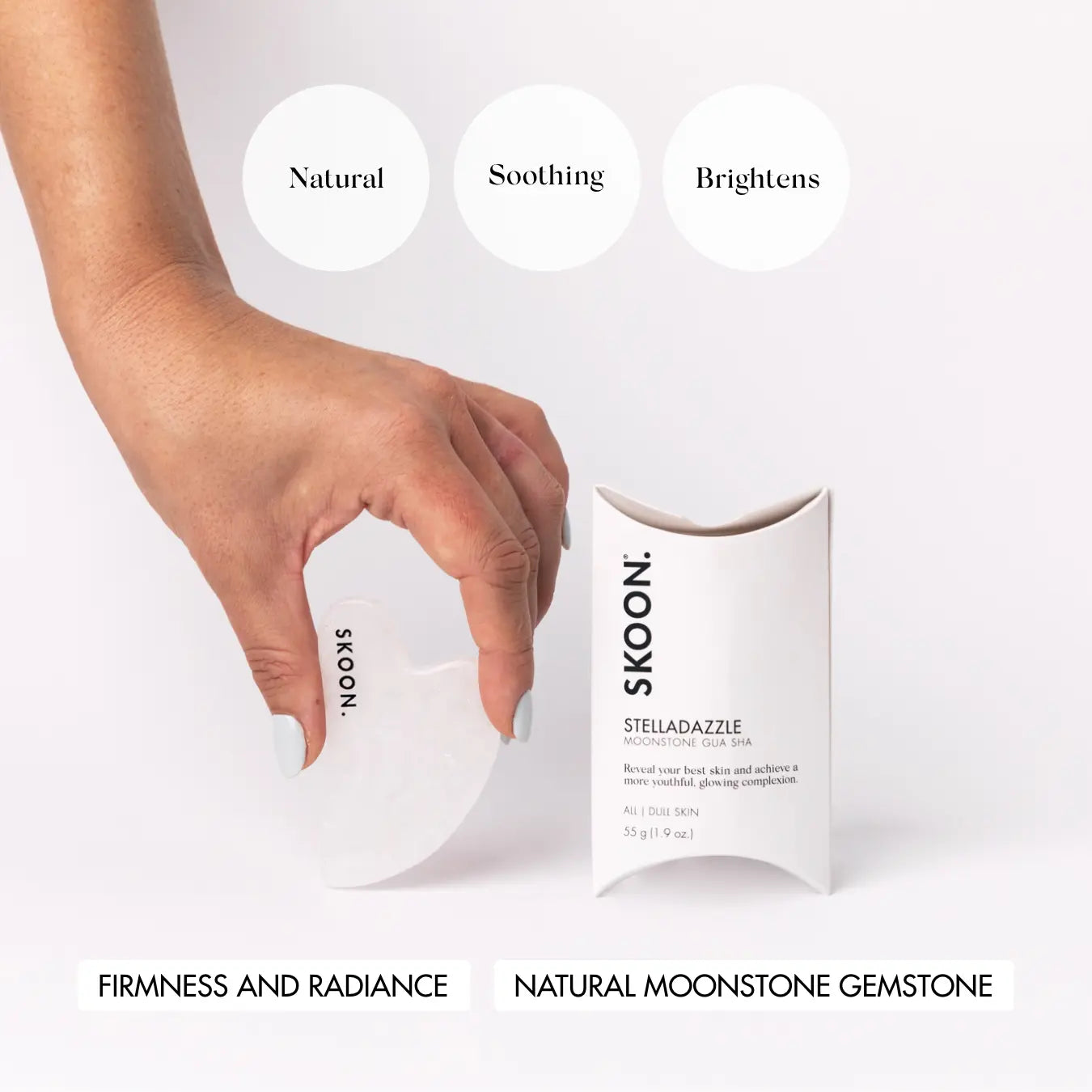 STELLADAZZLE Moonstone Gua Sha
benefits