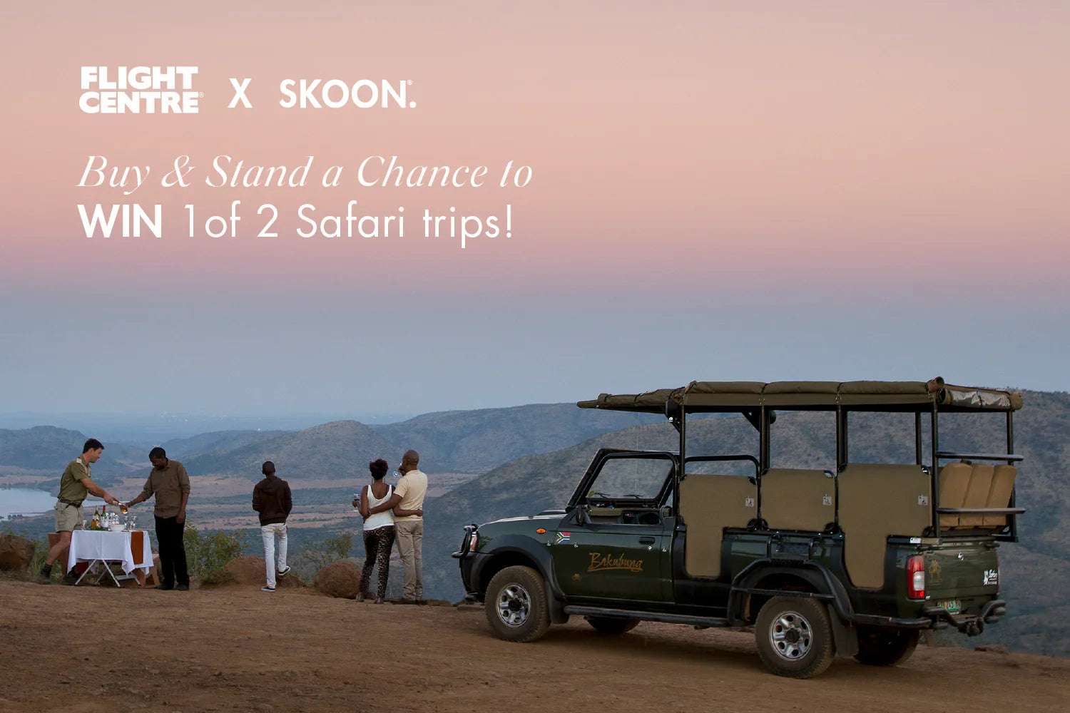 Win 1 of 2 Luxurious Bush Getaways