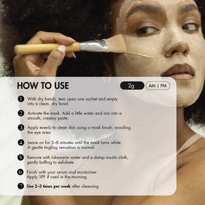 OH SHERBET! 3-in-1 Pore-Refining Exfoliating Mask