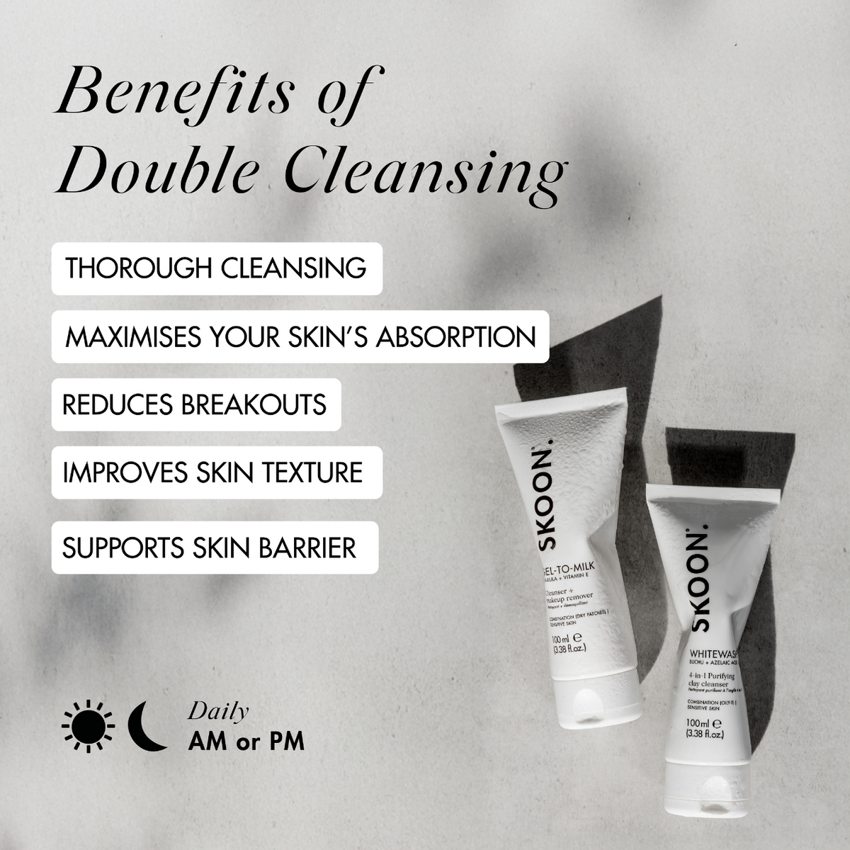 Limited Edition - DOUBLE CLEANSE Heroes | SKOON.