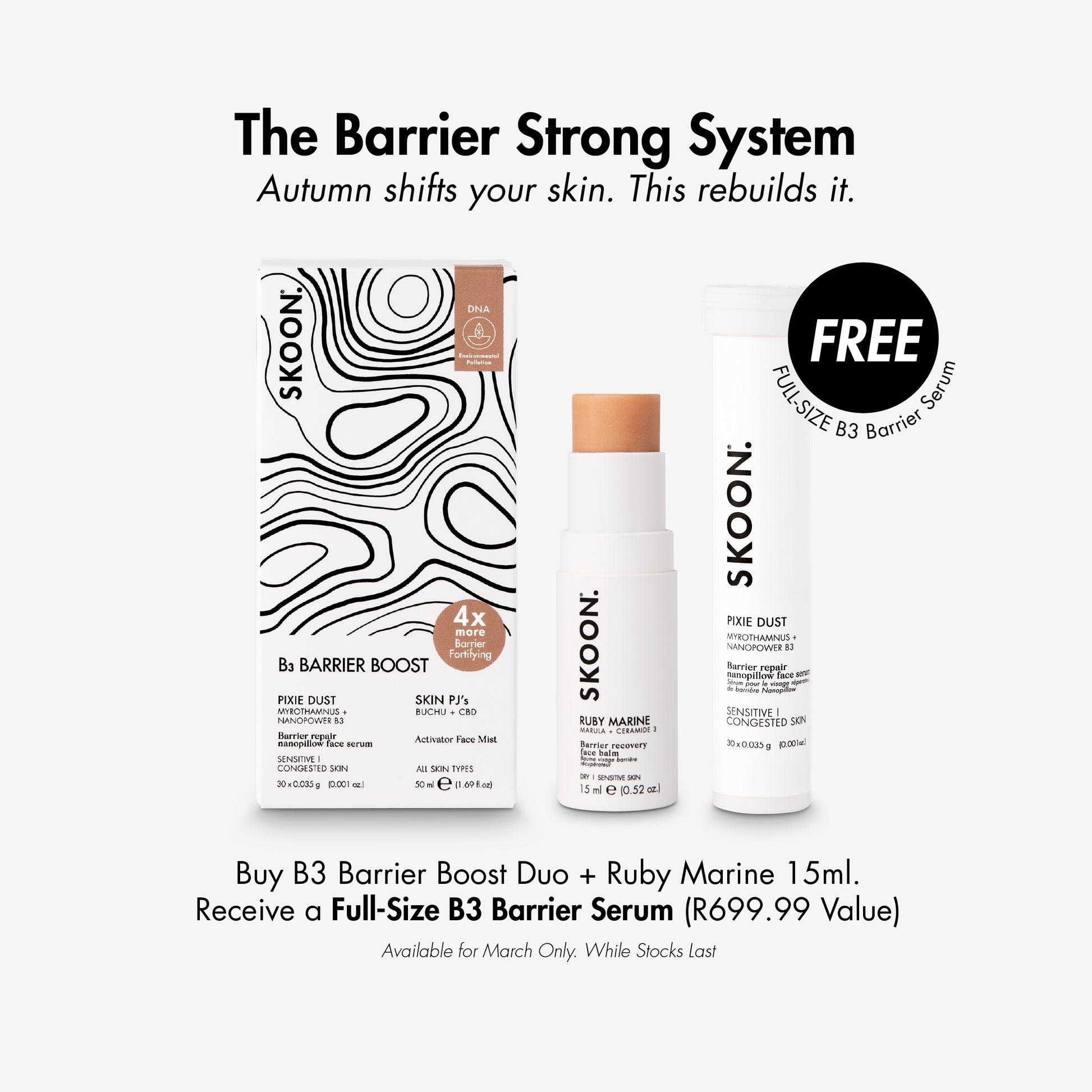 B3 BARRIER REPAIR NanoPillow Serum