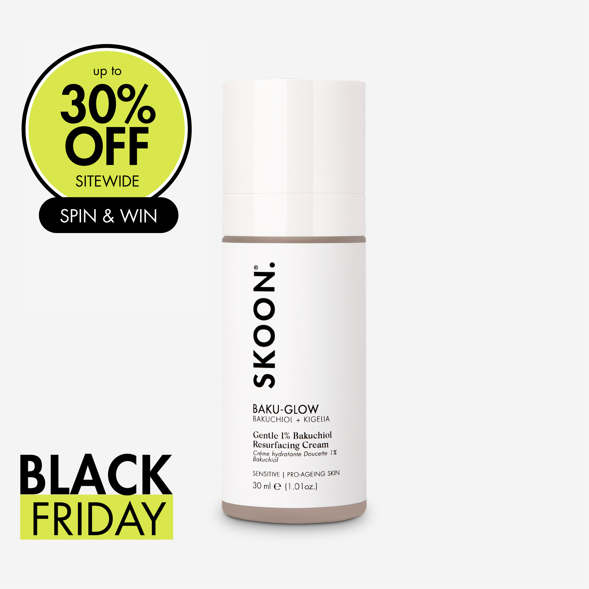 BAKU-GLOW Gentle 1% Bakuchiol Resurfacing Cream