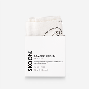 BAMBOO MUSLIN Facecloth
