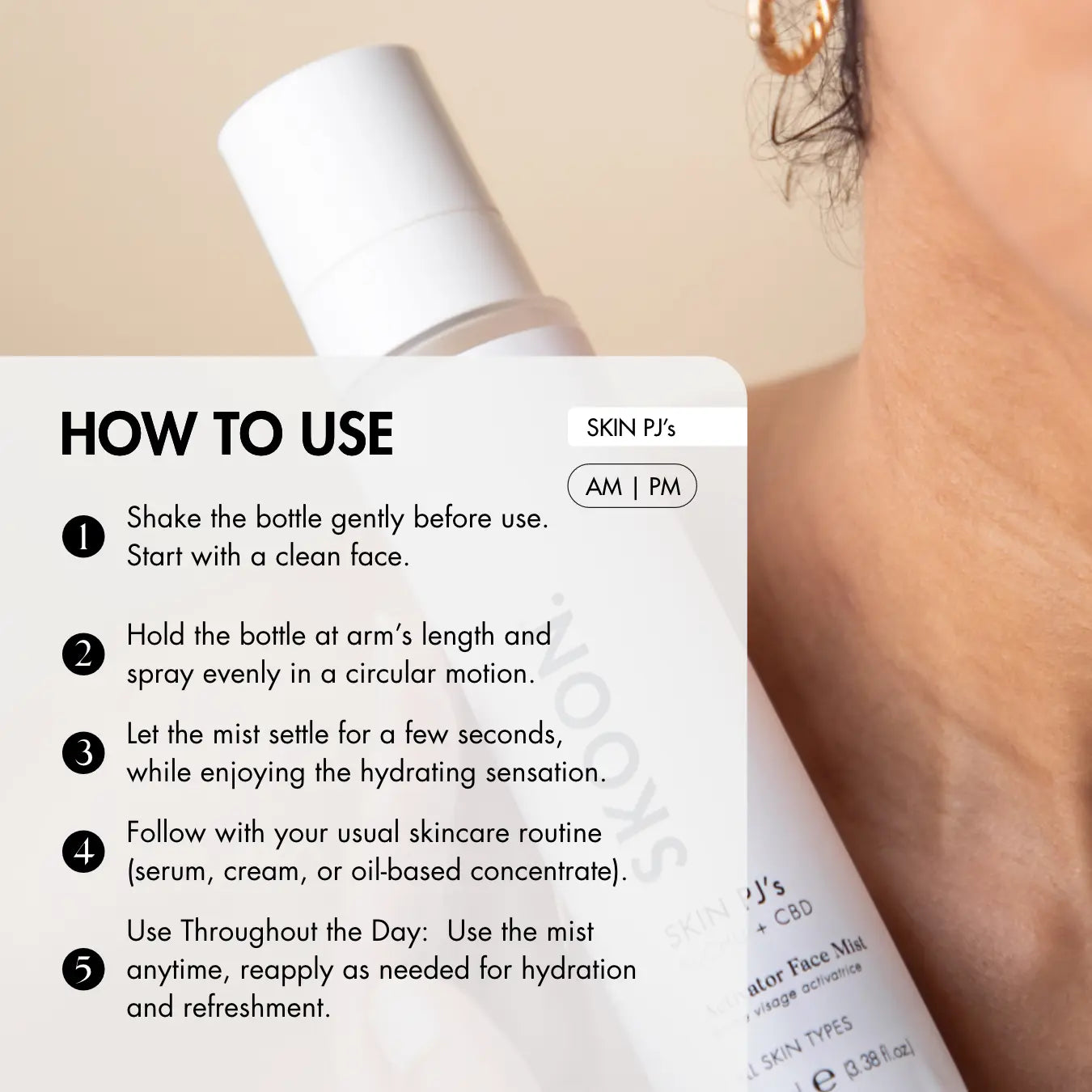 How to use DOUBLE WOWNESS Hydration Duo Skin PJ's mist