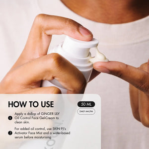How to use GINGER LILY Oil Control Face Gel-Cream