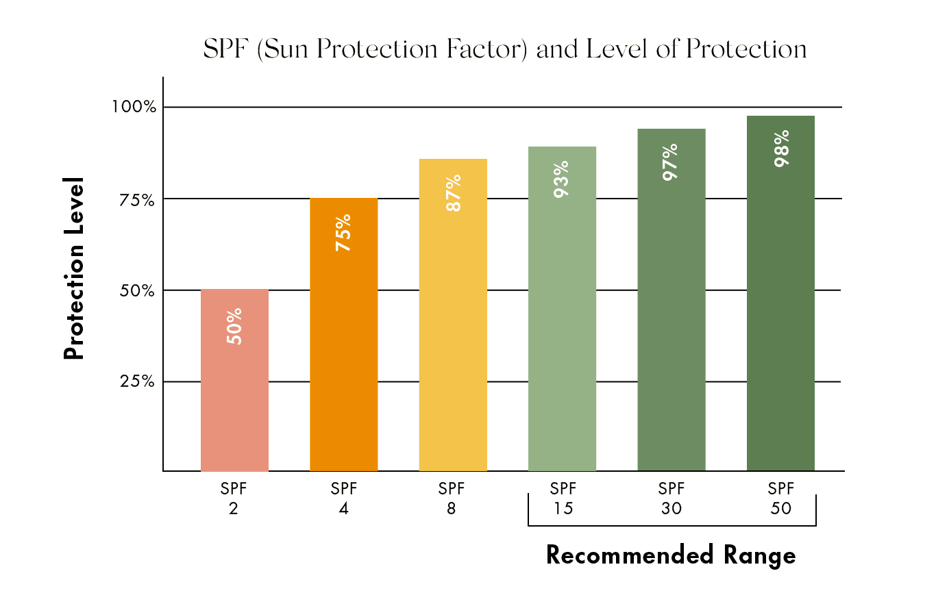 Protection Grading Graphs About SPF Revolution: Find Your Shade of Sun Protection | SKOON