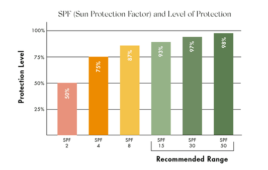 Spf Guide Graph About SPF Revolution: Find Your Shade of Sun Protection | SKOON