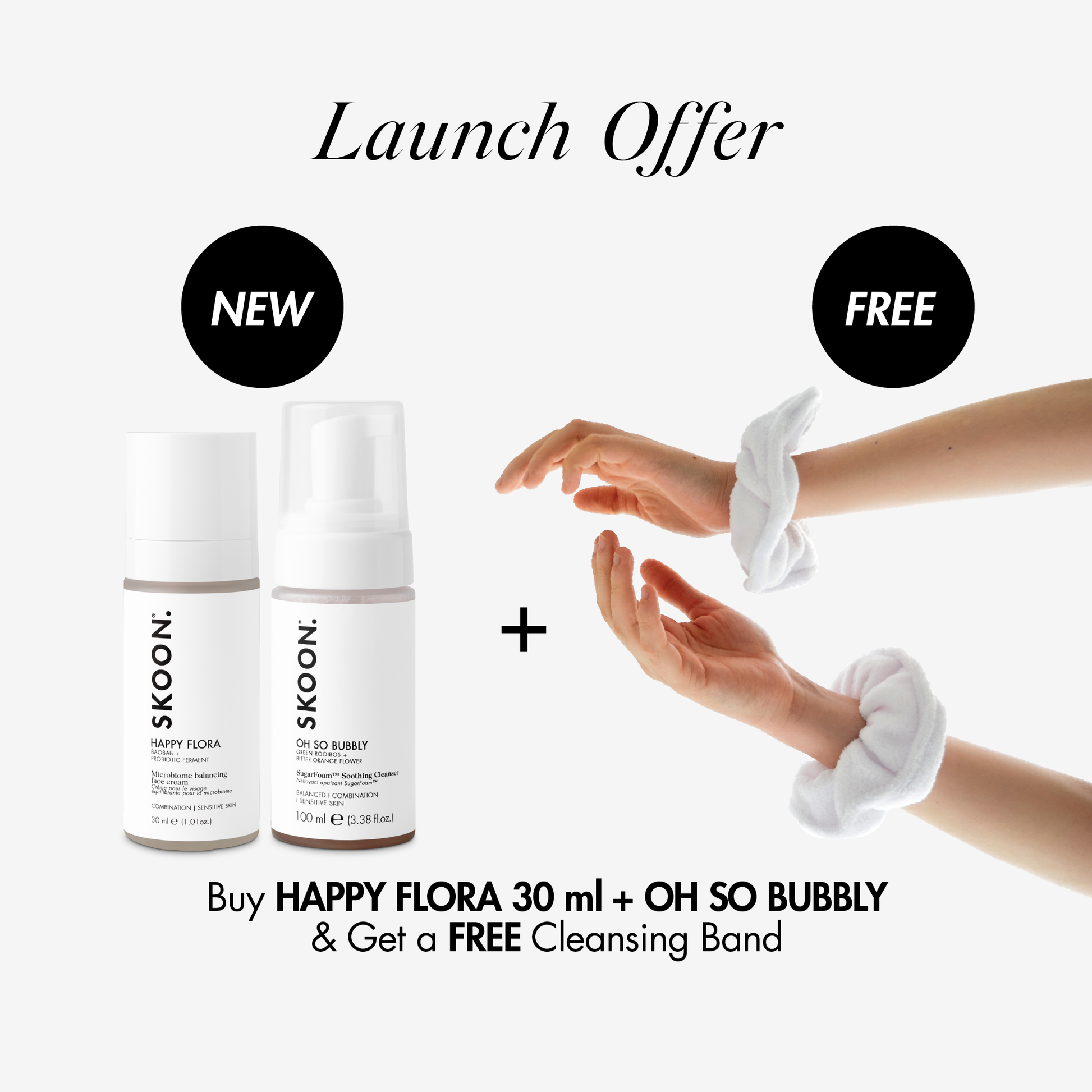 HAPPY FLORA Microbiome Balancing Face Cream