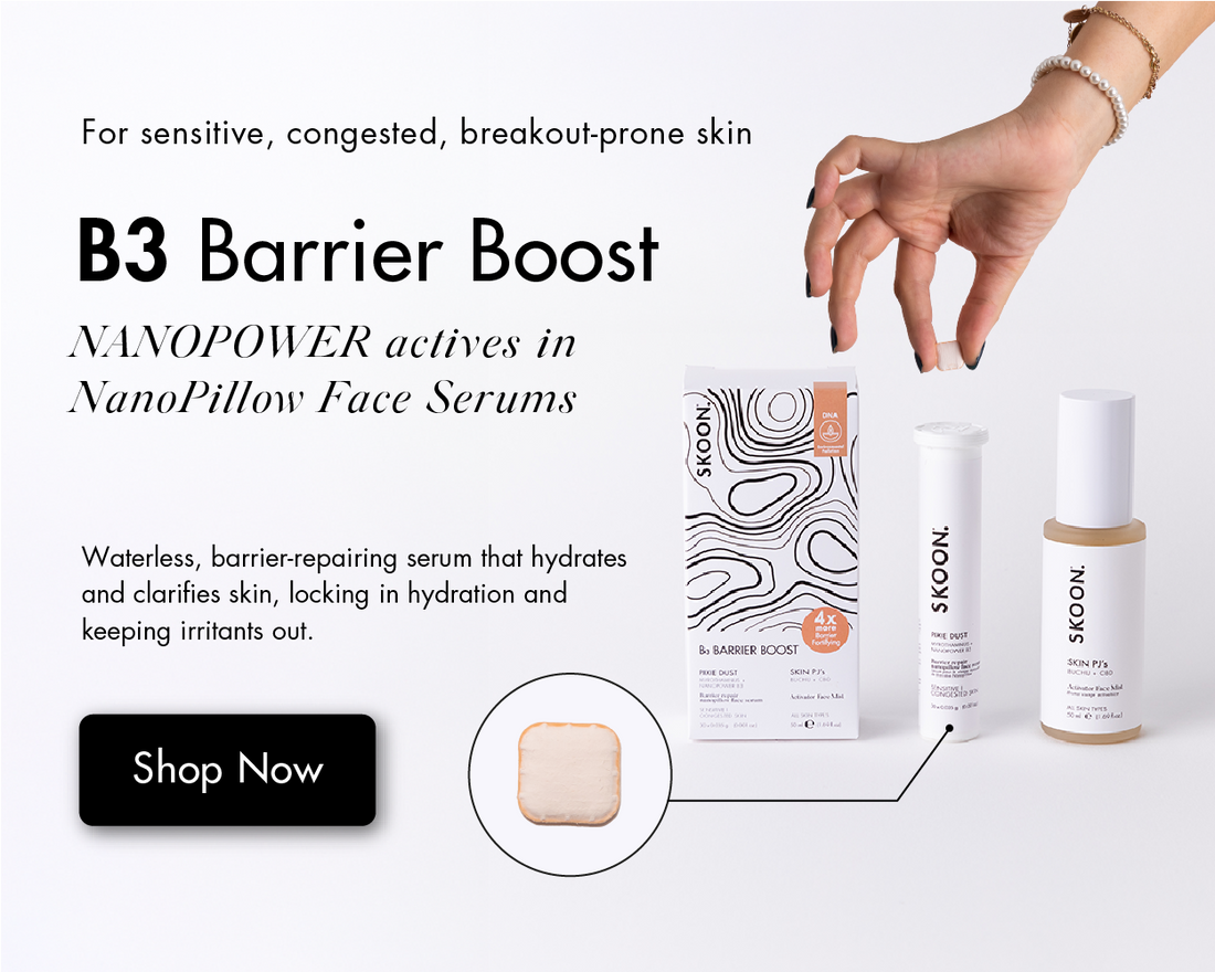 B3 Barrier Boost Nanopillow Educational Infographic