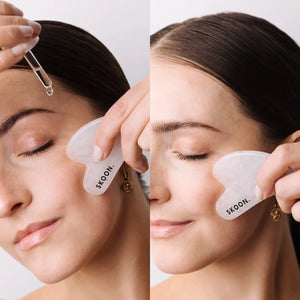 STELLADAZZLE Moonstone Gua Sha Lifestyle how to use