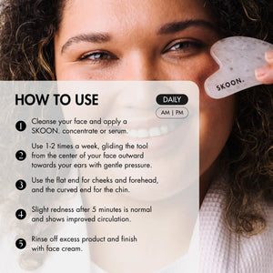 How to use STELLADAZZLE Moonstone Gua Sha